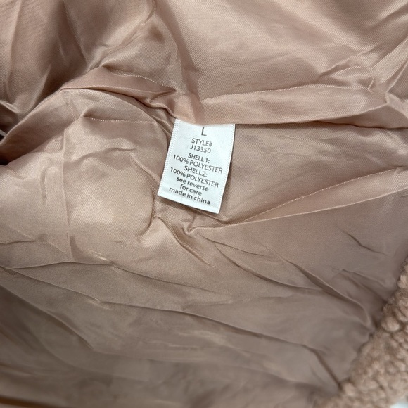 Active USA Faux Fur Sherpa Jacket Teddy Coat Women’s (Multiple Sizes) NWT - Picture 5 of 6